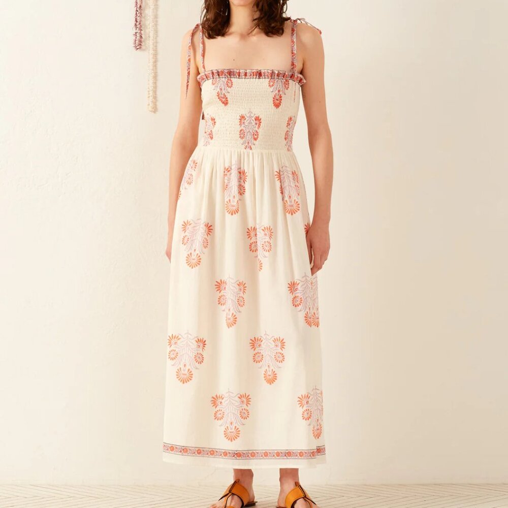 Kaia Papaya Aster Dress - Picture 2 of 5